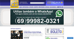 Desktop Screenshot of andradebastos.com.br