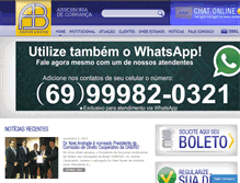 Tablet Screenshot of andradebastos.com.br